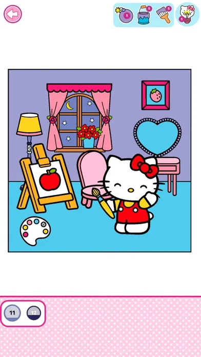 Hello Kitty: Книжка-раскраска screenshot 4