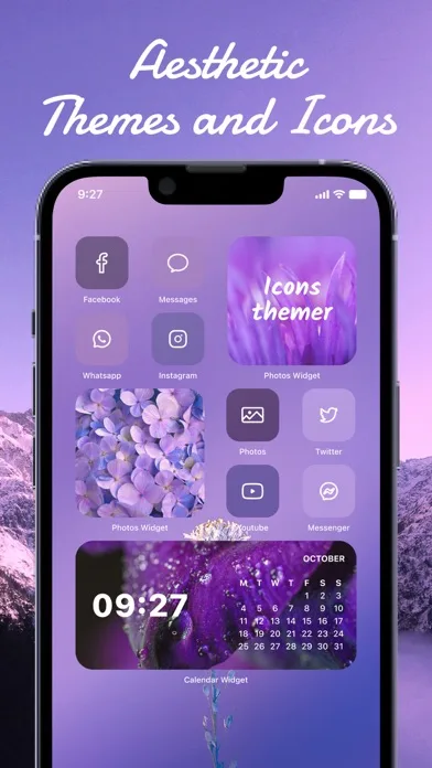 Iconos Themer: Temas & Widget screenshot 1
