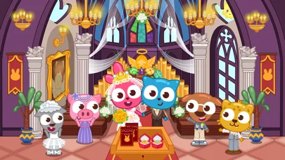 Papo Town: Fiesta de Boda screenshot 2