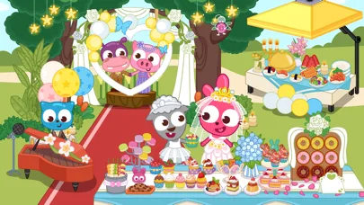 Papo Town: Fiesta de Boda screenshot 4