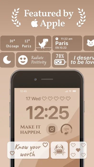 ak: color themes, widgets apps screenshot 1