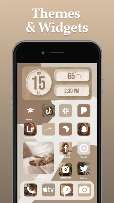 ak: color themes, widgets apps screenshot 2