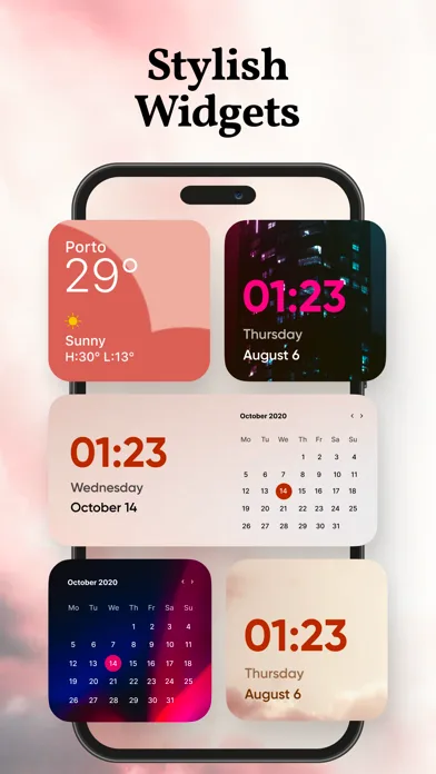 ak: color themes, widgets apps screenshot 5