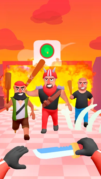Hit Master 3D: Lanza cuchillos screenshot 2