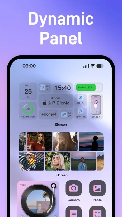iScreen:Icono,Widget,Tema screenshot 3
