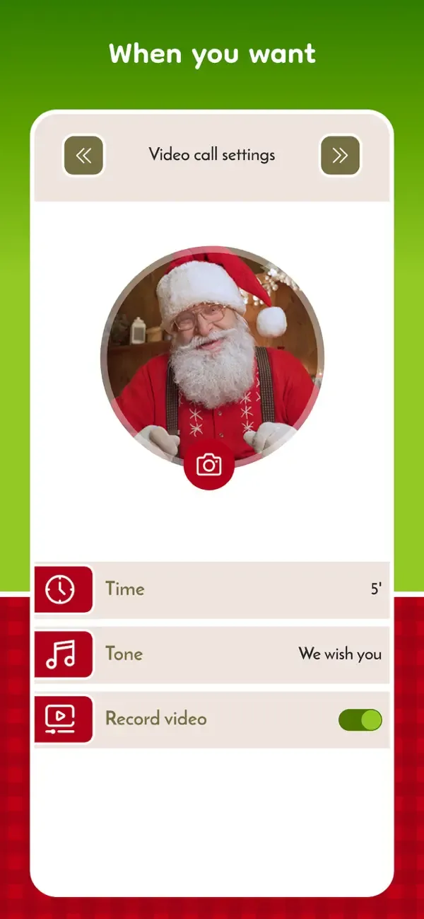 Видеозвонок Санте – фейковый ч screenshot 5