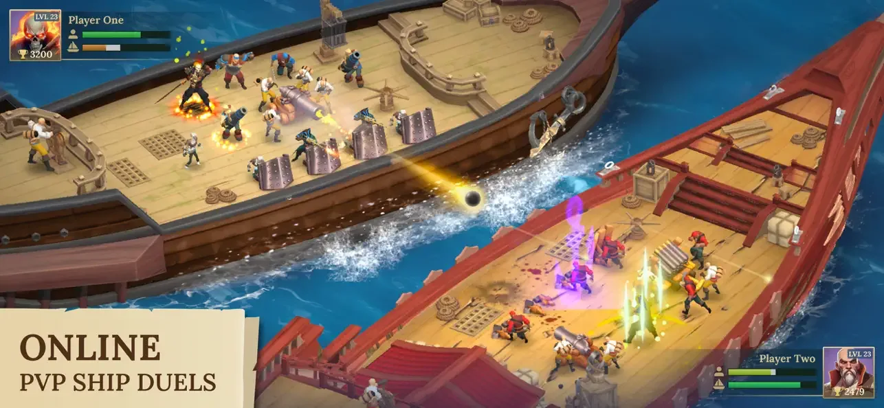 Pirate Ships・Build and Fight screenshot 1