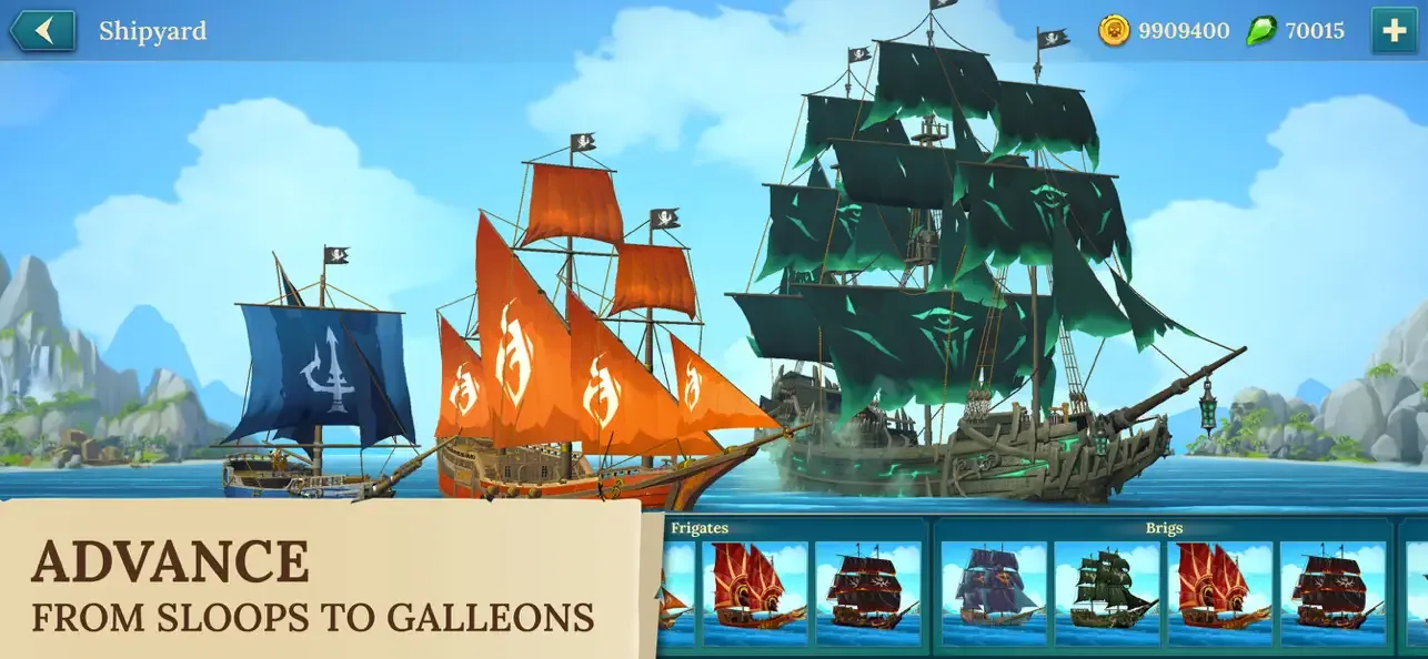Pirate Ships・Build and Fight screenshot 3