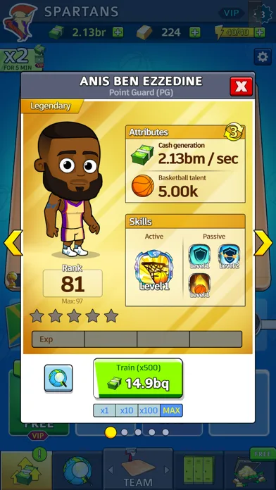 Idle Five - Basketball Manager screenshot 4