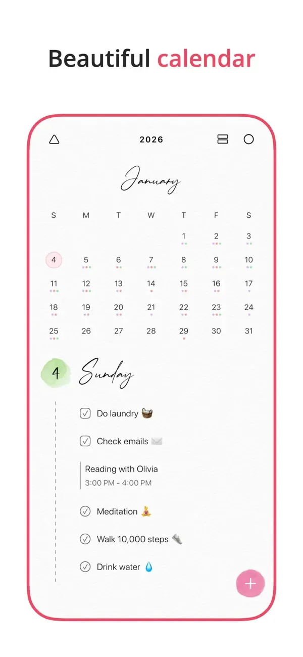 Agenda & Planificador - Floret screenshot 3