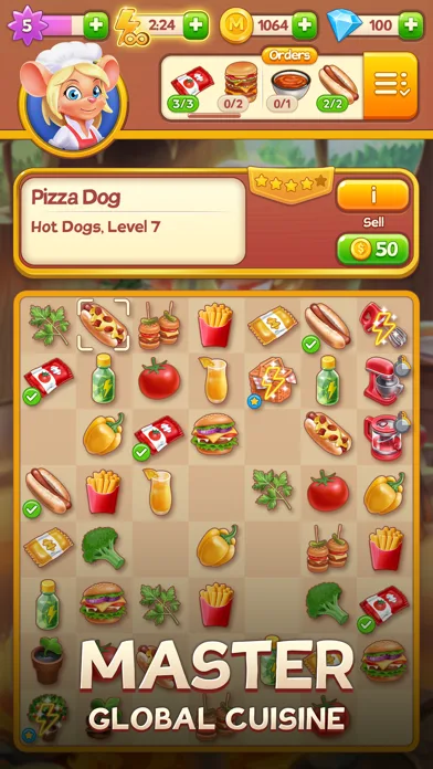 Merge Inn - Вкусный пазл! screenshot 4