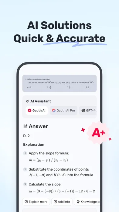 Gauth: Amigo de Estudio de IA screenshot 3