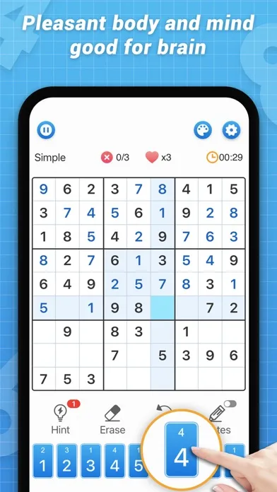 Судоку - Тренируйте свой мозг screenshot 1
