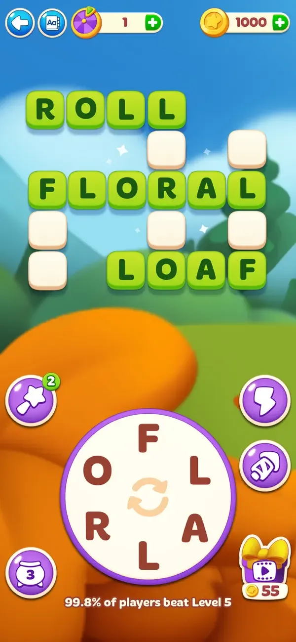 Word Spells: Juego de Palabras screenshot 1