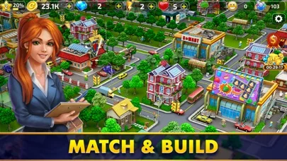 Mayor Match: Три в ряд и Город screenshot 1