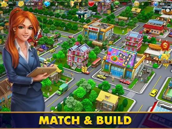 Mayor Match: Три в ряд и Город screenshot 5