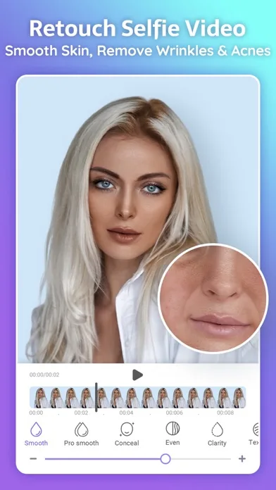 PrettyUp- редактор лица и тела screenshot 5