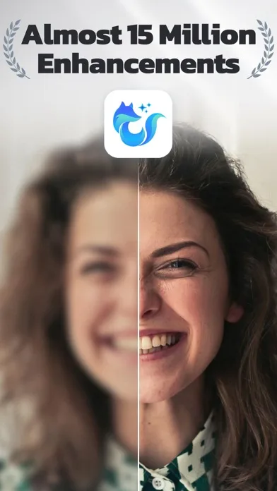 Улучшение фото - EnhanceFox AI screenshot 1