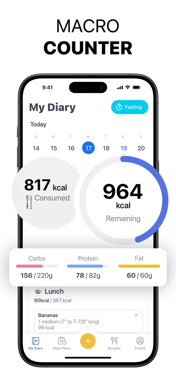 HitMeal Сarb & Protein Tracker screenshot 3