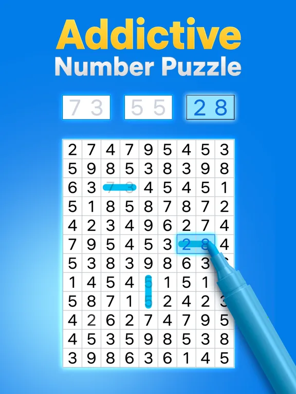Number Match - Головоломка screenshot 1