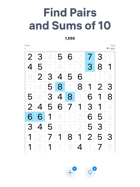 Number Match - Головоломка screenshot 2