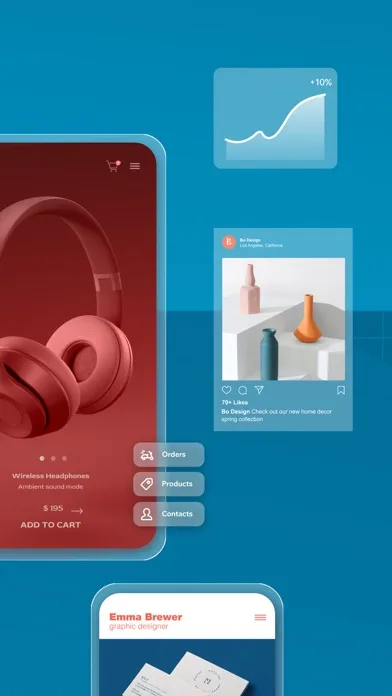 Wix - Creador de sitio web screenshot 2