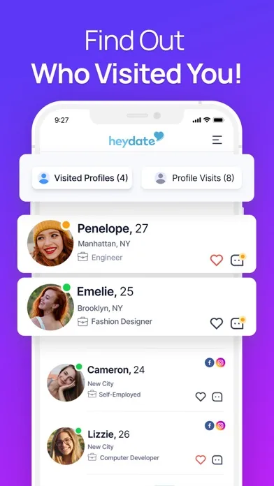 HeyDate: Онлайн Чат Знакомств screenshot 5