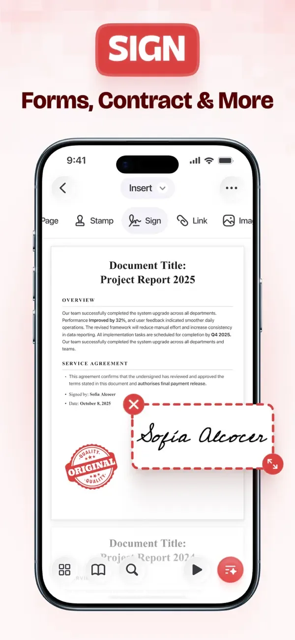 Editor PDF: Convertir y Firmar screenshot 3