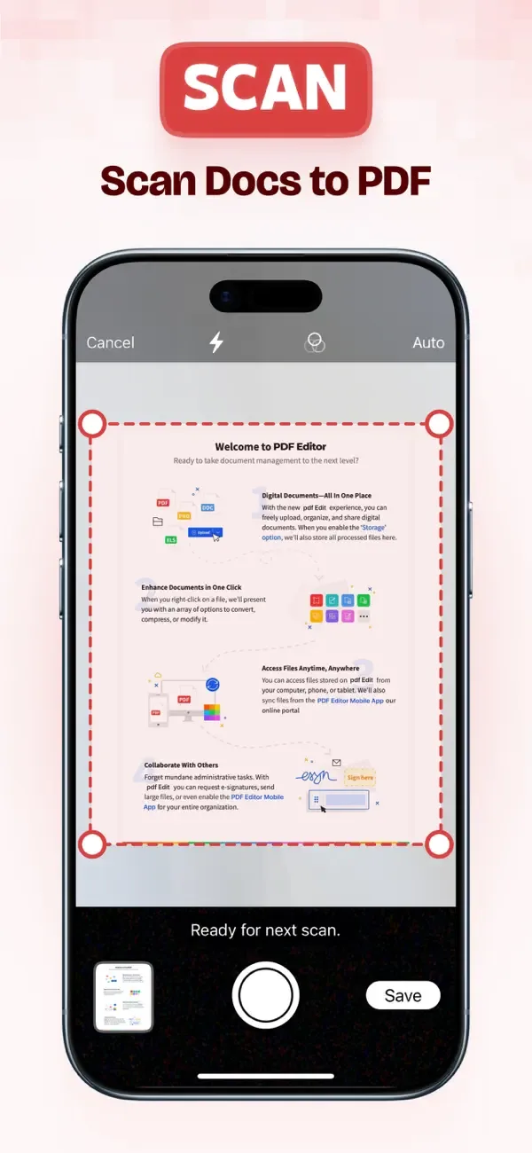 Editor PDF: Convertir y Firmar screenshot 5