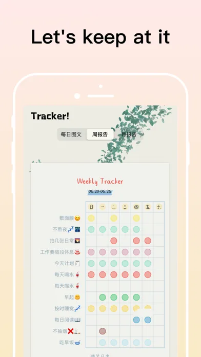 微笑Todo-自律计划和时间打卡 screenshot 2
