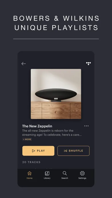 Music | Bowers & Wilkins screenshot 4