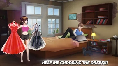 Anime Girl Love Life Simulator screenshot 2