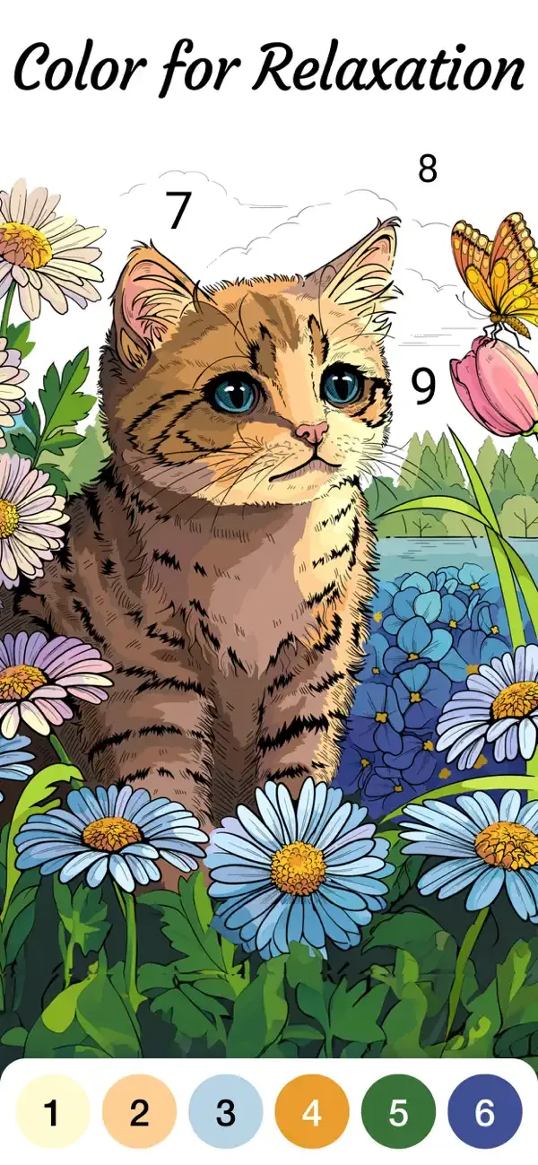 Zen Color - За номерами screenshot 3