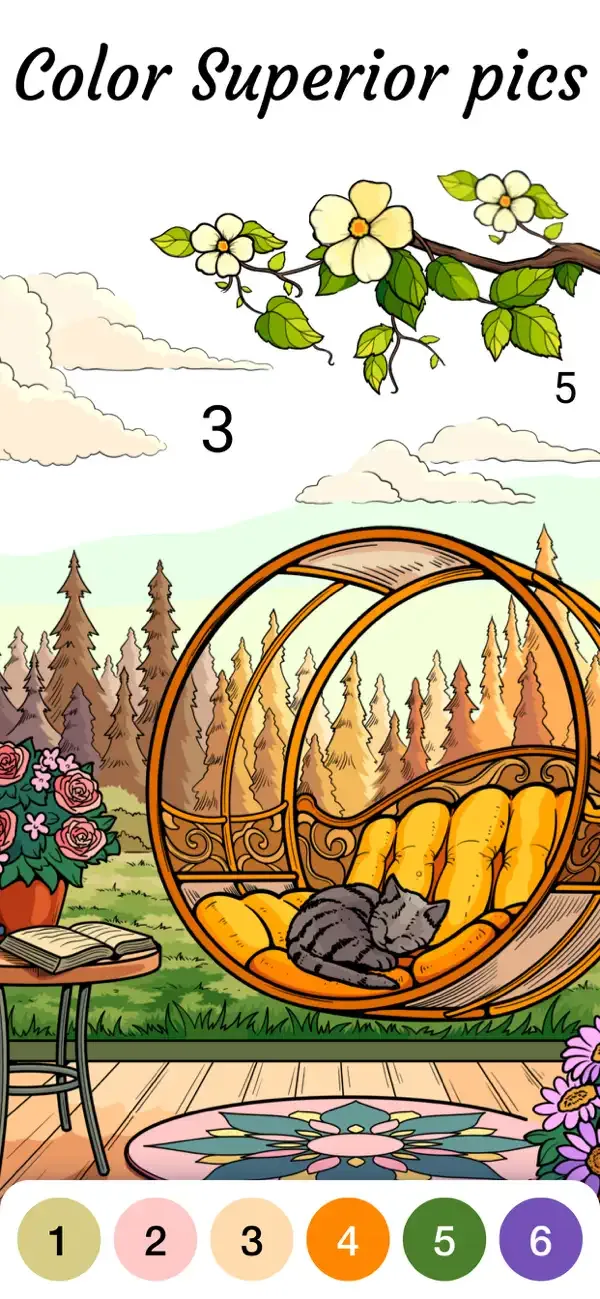 Zen Color - За номерами screenshot 5