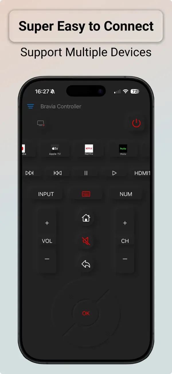 Sony BRAVIA Control Remoto screenshot 2