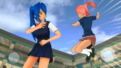 sakura High escolar niña vida screenshot 2