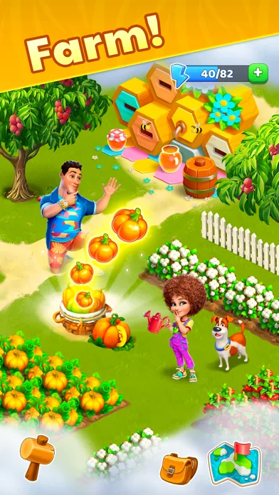 Bermuda Adventures: игра-ферма screenshot 1