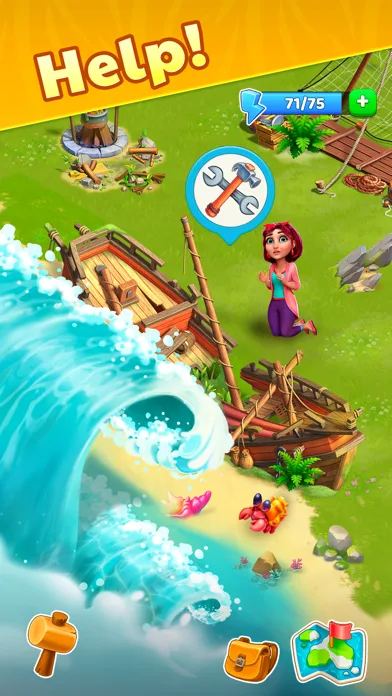 Bermuda Adventures: игра-ферма screenshot 2