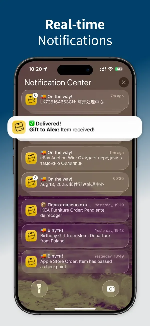 FedEx, USPS, UPS, DHL rastreo screenshot 5