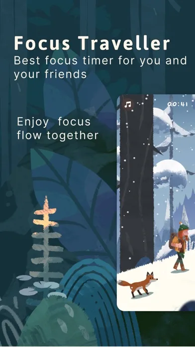 Focus Traveller - Flow Timer screenshot 1