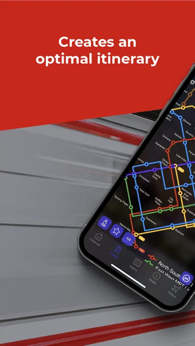 Metro mapa con guía de viaje screenshot 1