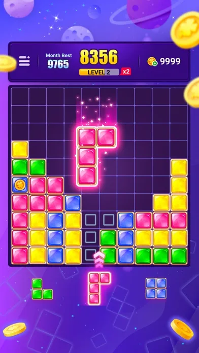 Block Puzzle : Gemas Legend screenshot 1