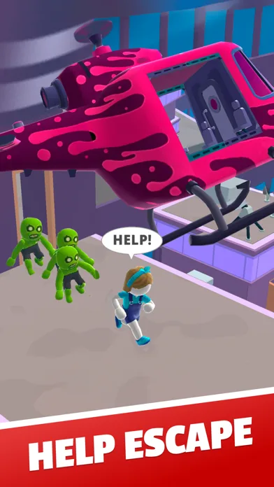 Helicopter Escape 3D screenshot 2