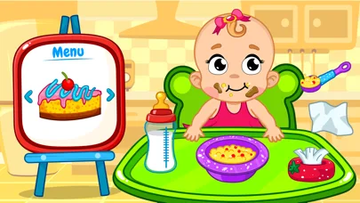 Juegos de vestir, cuidar bebé screenshot 3