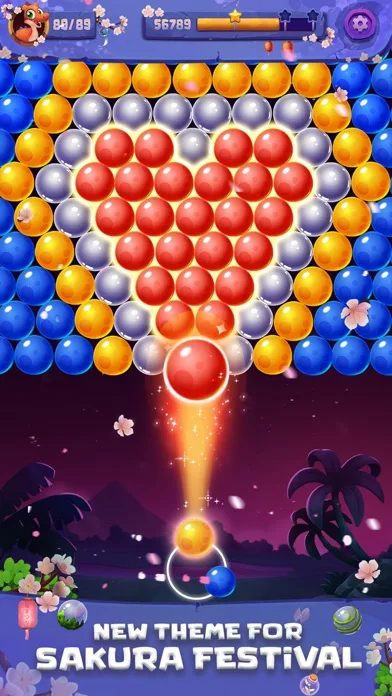 Disparo dehuevo Bubble Shooter screenshot 2