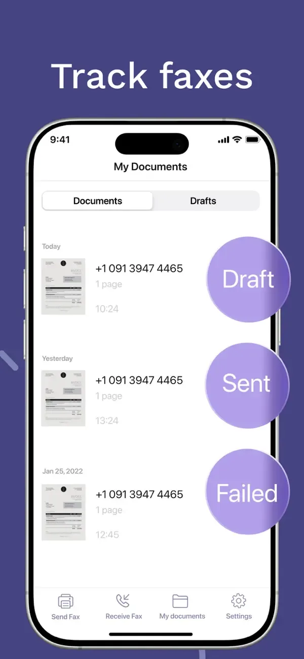 Fax App: PDF Converter, Editor screenshot 5