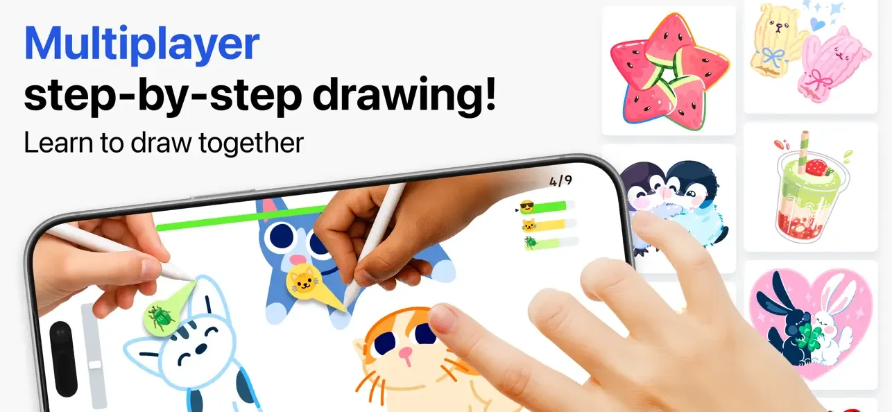 ArtWorkout: Dibujar y Colorear screenshot 1