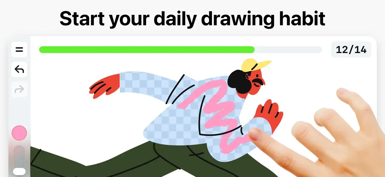 ArtWorkout: Dibujar y Colorear screenshot 3