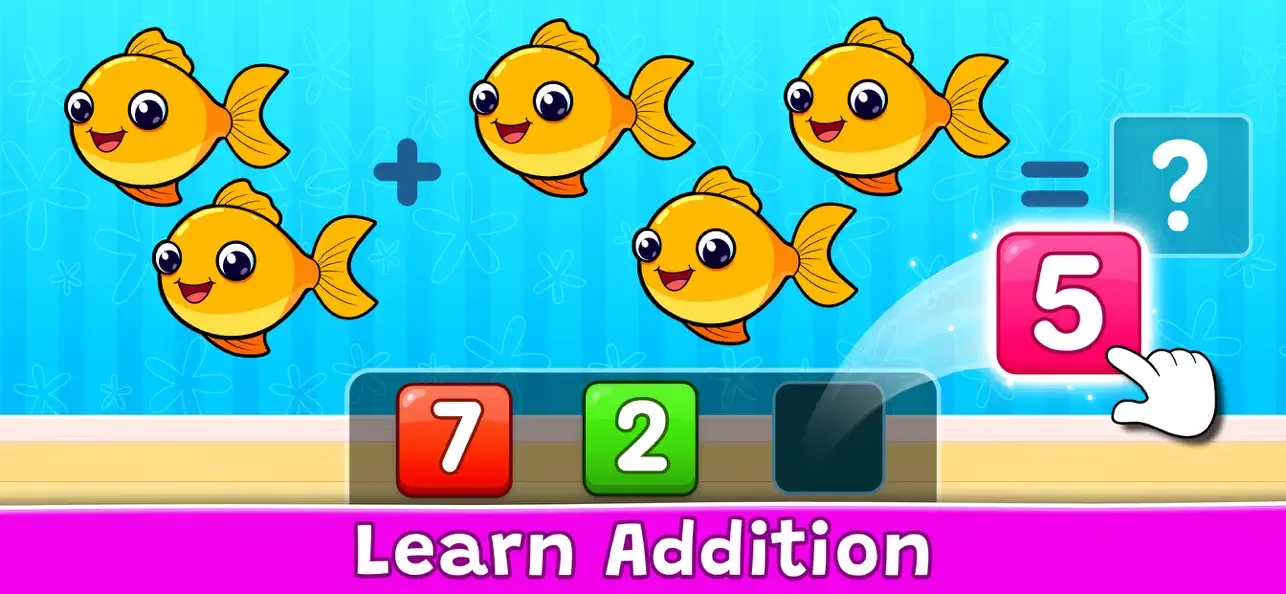 Number Kids: Juego matemáticas screenshot 1
