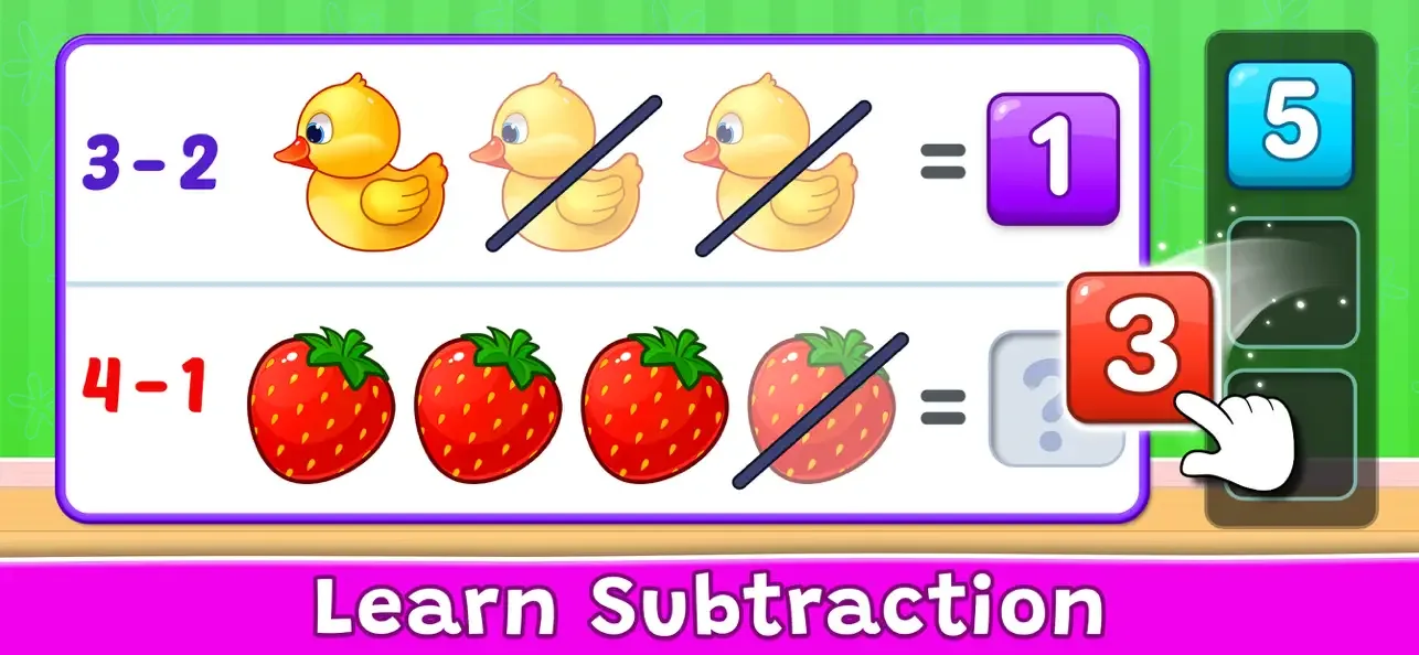 Number Kids: Juego matemáticas screenshot 3